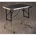 Grooming Table w/ADJUSTABLE Legs (Black) 36 inL x 24 inW -Champagne