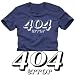 404 ERROR t-shirt navy/weiss Gr.S M L XL XXL XXXL