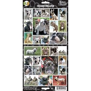 Pet Qwerks S20 French Bulldog Dog Sticker