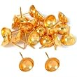 20 Pearl Bead Cup Gold Filled Earrings Post Jewelry Parts
