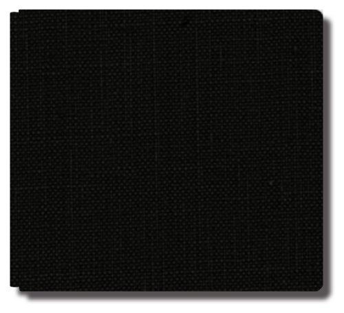 Collected Memories Black Textured Leather-Fabric 