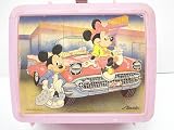 Mickey & Minnie Mouse at the Drive in Diner Plastic Lunch Box made by Aladdin