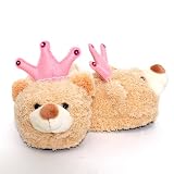 Kreative Kids Plush Princess Shoe Slippers Gift Girls 10/11