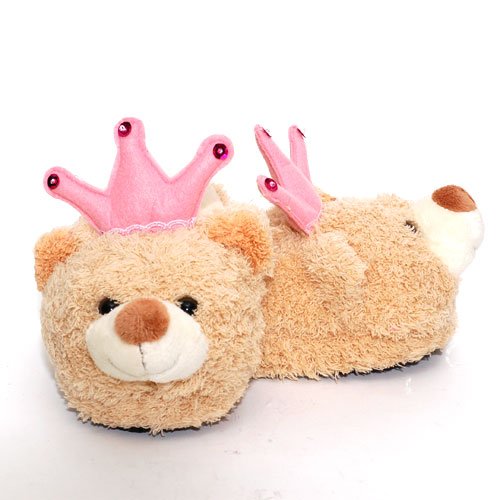 Kreative Kids Plush Princess Shoe Slippers Gift Girls 10/11
