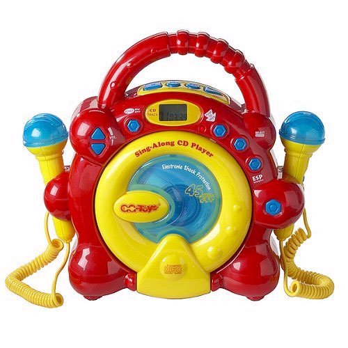 Childrens Toyshop  Toys : Enviro-Mental Sing-Along CD Player plus a "Playtime Favorites" CD