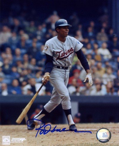 Rod Carew Autographed/Hand Signed Minnesota Twins 8x10 Photo