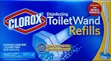 Clorox Toilet Wand Disinfecting Refills, 36 Ct Plus Bonus Handle
