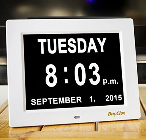 Dayclox - the original memory loss digital calendar day…