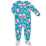 Carters Toddler Girls Winter Polar Bear Fleece Footed Sleeper Pajamas (3t)