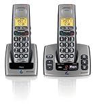 BT Freestyle 750 Twin DECT TAM Phone - Titanium Grey Electronics