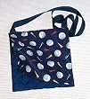 Golf Journey Bag Navy with Balls and Tees