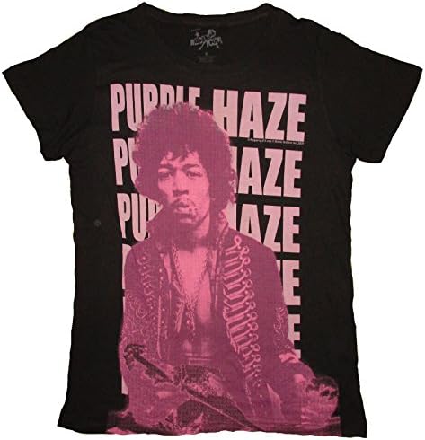 Jimmy Hendrix Purple Haze Women's T-Shirt (Large)