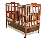 Dream On Me Cumberland 2 in 1 Convertible Crib, Cherry