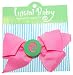 Mud Pie Initial Baby Personalized Hair Bow