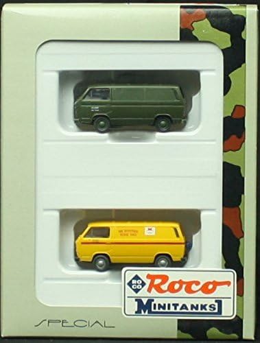 Roco Minitanks HO Scale US Army Fire Dept Van (2) - Plastic Accessory.#810