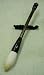 Bamboo & Goat Sumi Paint Brush- 1 Inch x 3-1/4 Inch Tip