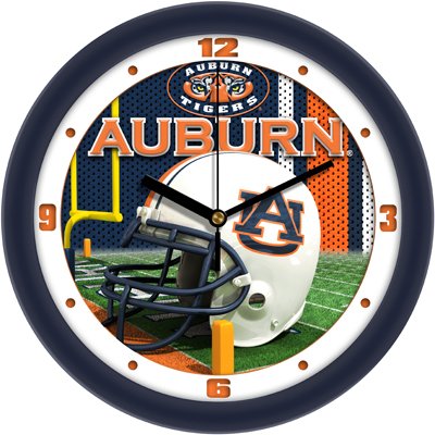 Auburn Helmet Wall Clock