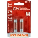 Sylvania 212-2 LL BP 20 Long Life Auxiliary Lamp, Pack of 2 by Sylvania