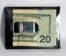Genuine Leather Money Clip Wallet Credit Card ID Thin !