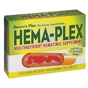 Nature's Plus - Hema-Plex, 30 tablets by Nature's Plus