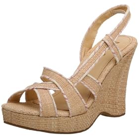 MIA Womens Sugar Wedge Sandal MIA Women's Sugar Wedge Sandal