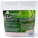 PooSmelly GoneReally! - Moso Bamboo Charcoal Diaper Pail Deodorizers (6 sachets)