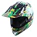 WOW Motocross BMX Youth ATV Dirt Bike Green Camo MX Helmet, L (54-55 CM,21.3/21.7 Inch)
