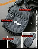 Camera Case For Nikon L12/L11/L10/S7c/L6/L2/L3/P3/P4/7900/5900/5600/5200/4600 (Black)