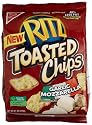 Ritz Toasted Chips Garlic Mozzarella, 8.1-Ounce Bags (Pack of 9)
