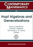 Hopf Algebras and Generalizations (Contemporary Mathematics)