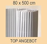 SICHTSCHUTZMATTE SONNENSCHUTZ BALKON SCHUTZ 80x500 NEU