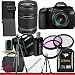 Canon EOS 60D 18 MP CMOS Digital SLR Camera w/ EF-S 18-55mm f/3.5-5.6 IS Lens & Canon EF-S 55-250mm f/4.0-5.6 IS Telephoto Zoom Lens 16GB Package