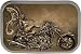 Tattoo Johnny Dark Angel Of Death Chopper Tattoo Belt Buckle