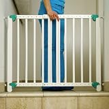 Bambino World - Barrière de Sécurité Clic Clac Blanche - 71-108 cm