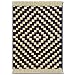 Fiberlok Museum of International Folk Art Checkerboard Serape MouseRug, Hand Washable...