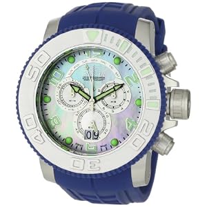 Best PricesLow Price Invicta Men's 0859 Pro Diver Collection Sea Hunter Chronograph Blue Polyurethane Watch Review Sale