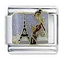 Shopping In Paris Italian Charm Bracelet Bracelet Link