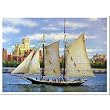 "Schooner" by Frank Hanavan Signed Giclee Art
