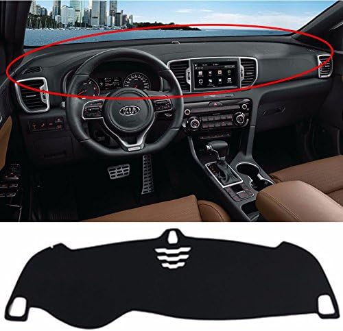 Car Dash Cover Mat Pad Sun Cover Carpet for Kia The Suv Sportage 2016+ K54 B/B