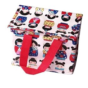 Recycled Foil Lined Lunch Bag ~ 'Suki' Design