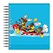 ECOeverywhere Bad Porcupine Picture Photo Album, 18 Pages, Holds 72 Photos, 7.75 x 8.75 Inches, Multicolored (PA11914)