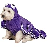Zack & Zoey Octo-Hound Dog Costume, Medium, Purple Octopus