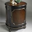 Butler Artist's Originals Side Drum Table in Café Noir 584104