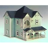 Miniature Dollhouse Kit of a Fan House in 144th Scale
