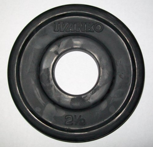 2 1/2 lb. Rubber Encased Olympic Plates (Pair)
