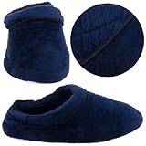 Navy Clog Style Slippers for Women