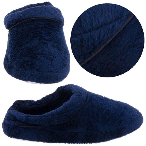 Navy Clog Style Slippers for Women