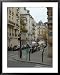City Street on Right Bank, Paris, France Framed Art Poster Print by Lisa Engelbrecht, 31x39