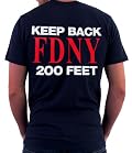 MALTESE CROSS - KEEP BACK 200 FEET ON BACK T-SHIRT