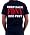 MALTESE CROSS - KEEP BACK 200 FEET ON BACK T-SHIRT